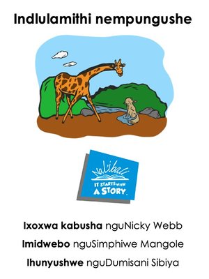 cover image of The giraffe and the Fox (isiZulu)